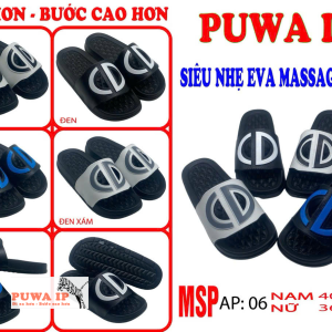 DÉP QUAI NGANG MASSAGE NAM NỮ SIÊU NHẸ EVAL AP06